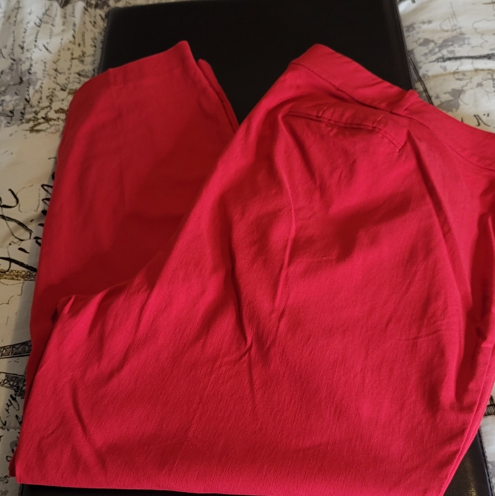 Lane Bryant: NWT Skinny Red Pant Size 26